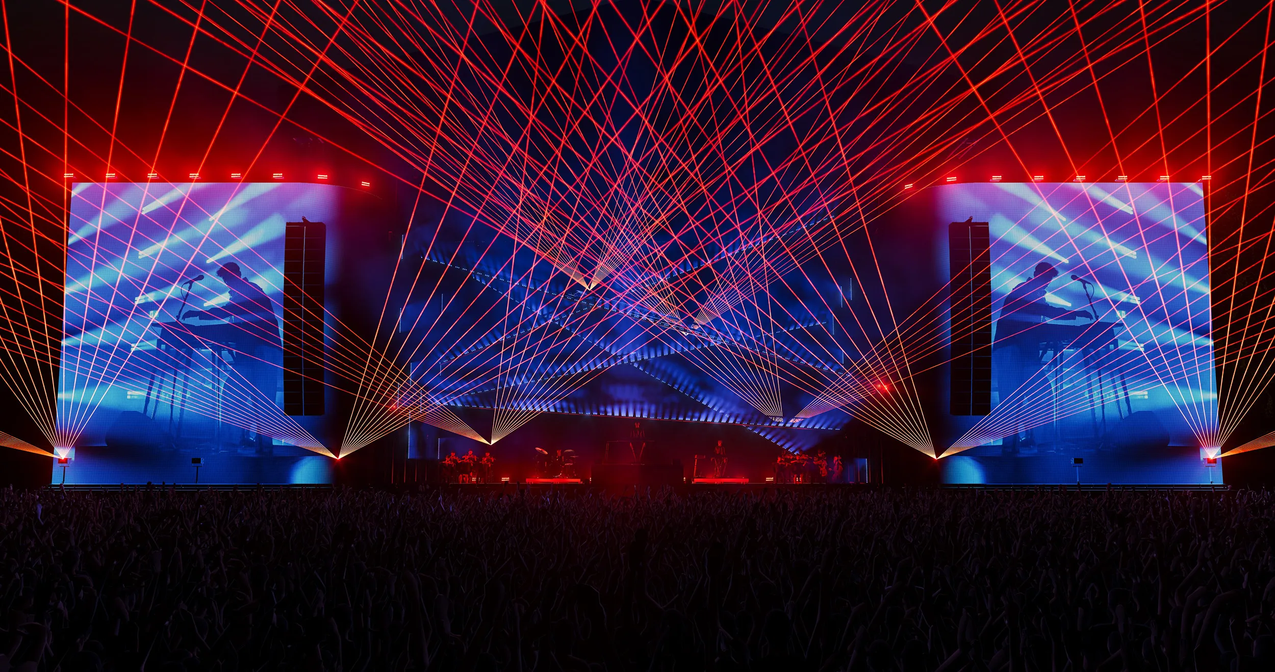 All Points East render, lasers
