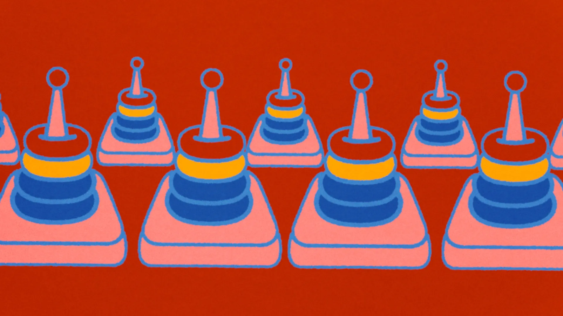 Show visuals, hand-animated style