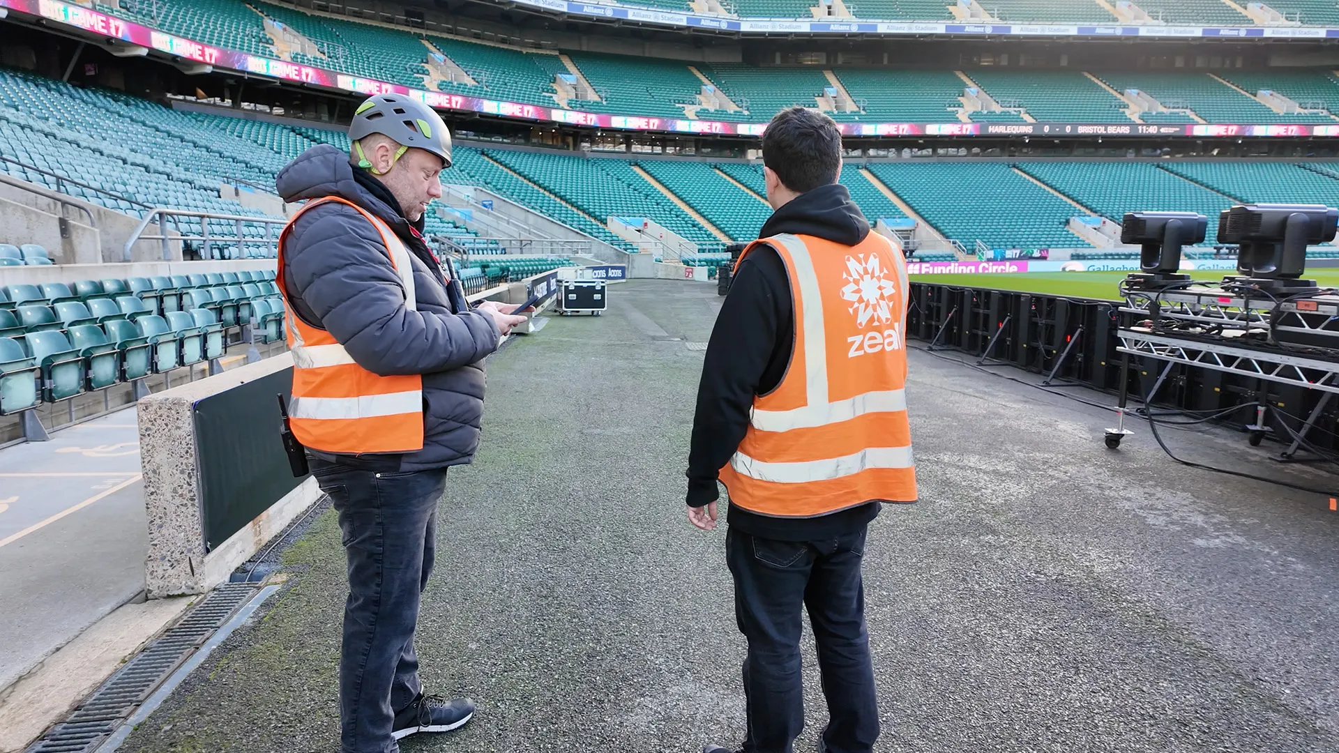 On site at Twickenham for Big Game 17