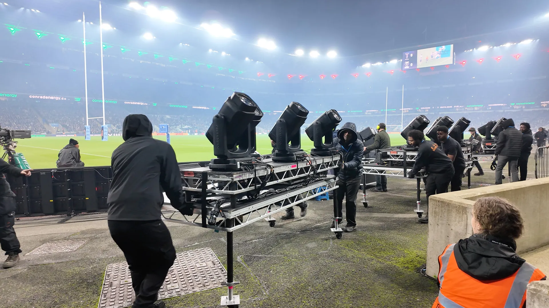 On site at Twickenham for Big Game 17