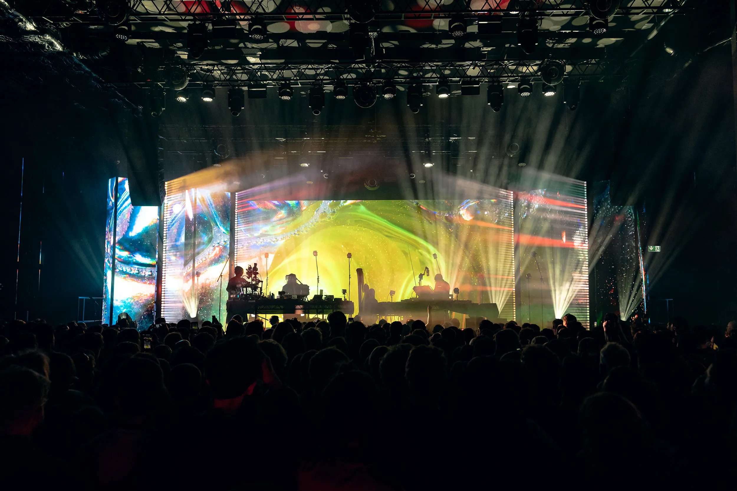 Chauvet PXL 16 battens on the Floating Points show