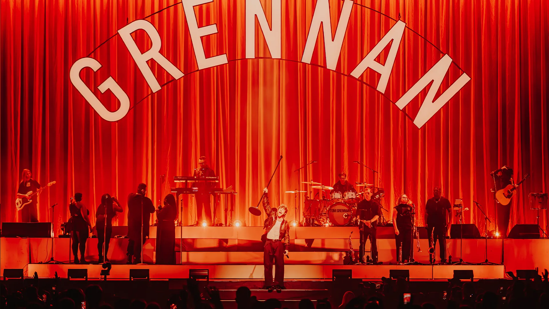 Tom Grennan live on stage